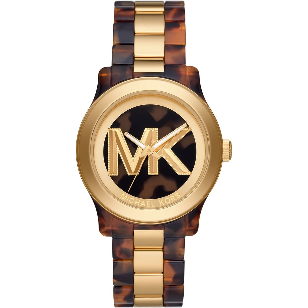 Michael Kors Montre pour femme Matière synthétique, Acier inoxydable Montre