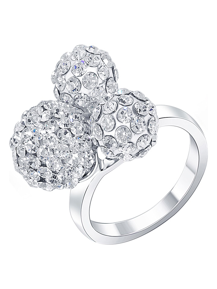 LUXURY AVENUE Ring mit Kristallen günstig kaufen
