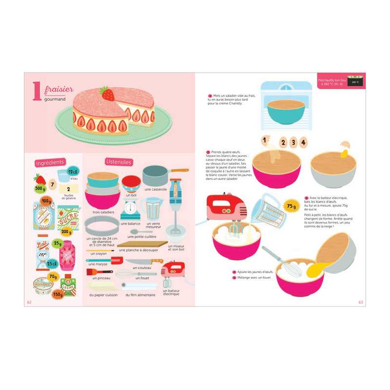 Livre Mes gâteaux de chef Nouvelle Edition - Milan Jeunesse