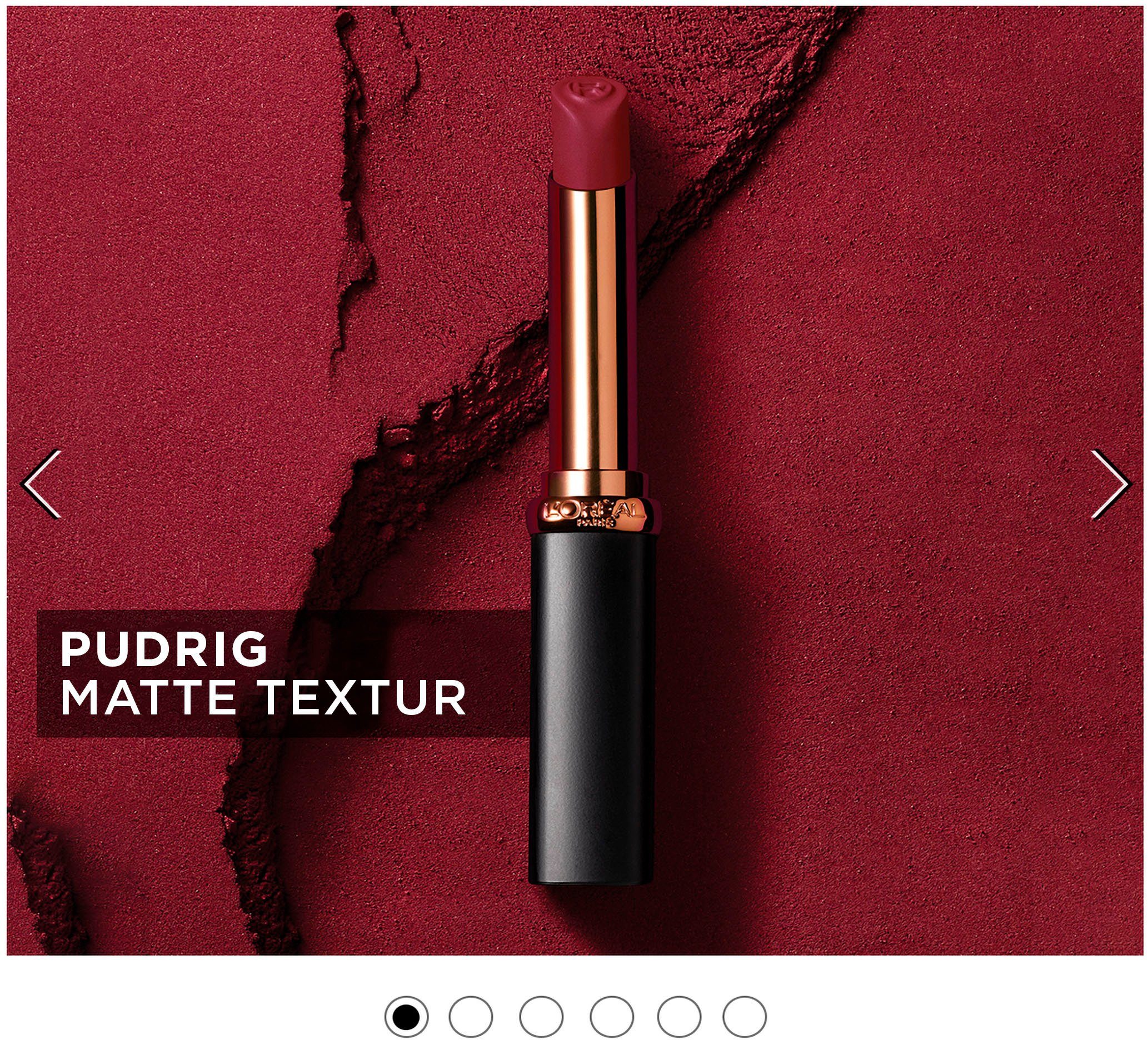 L'ORÉAL PARIS Lippenstift Color Riche Intense Volume Matte