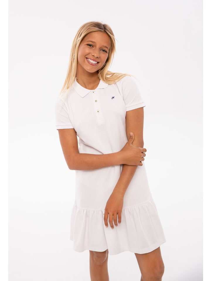 Minoti Polokleid 14polo 1 in weiß günstig kaufen