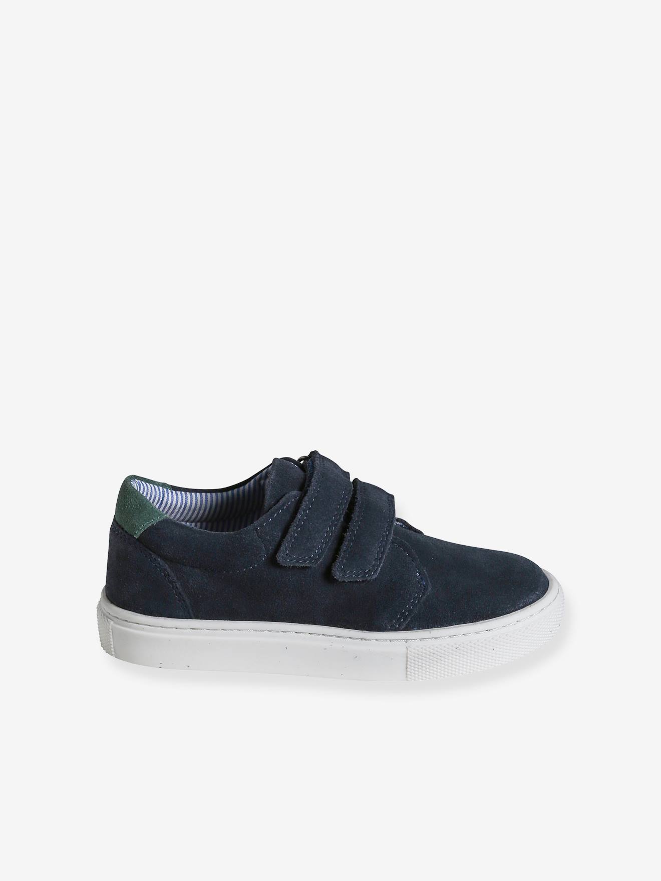 Vertbaudet Jungen Sneakers mit Klettverschluss - camelfarben