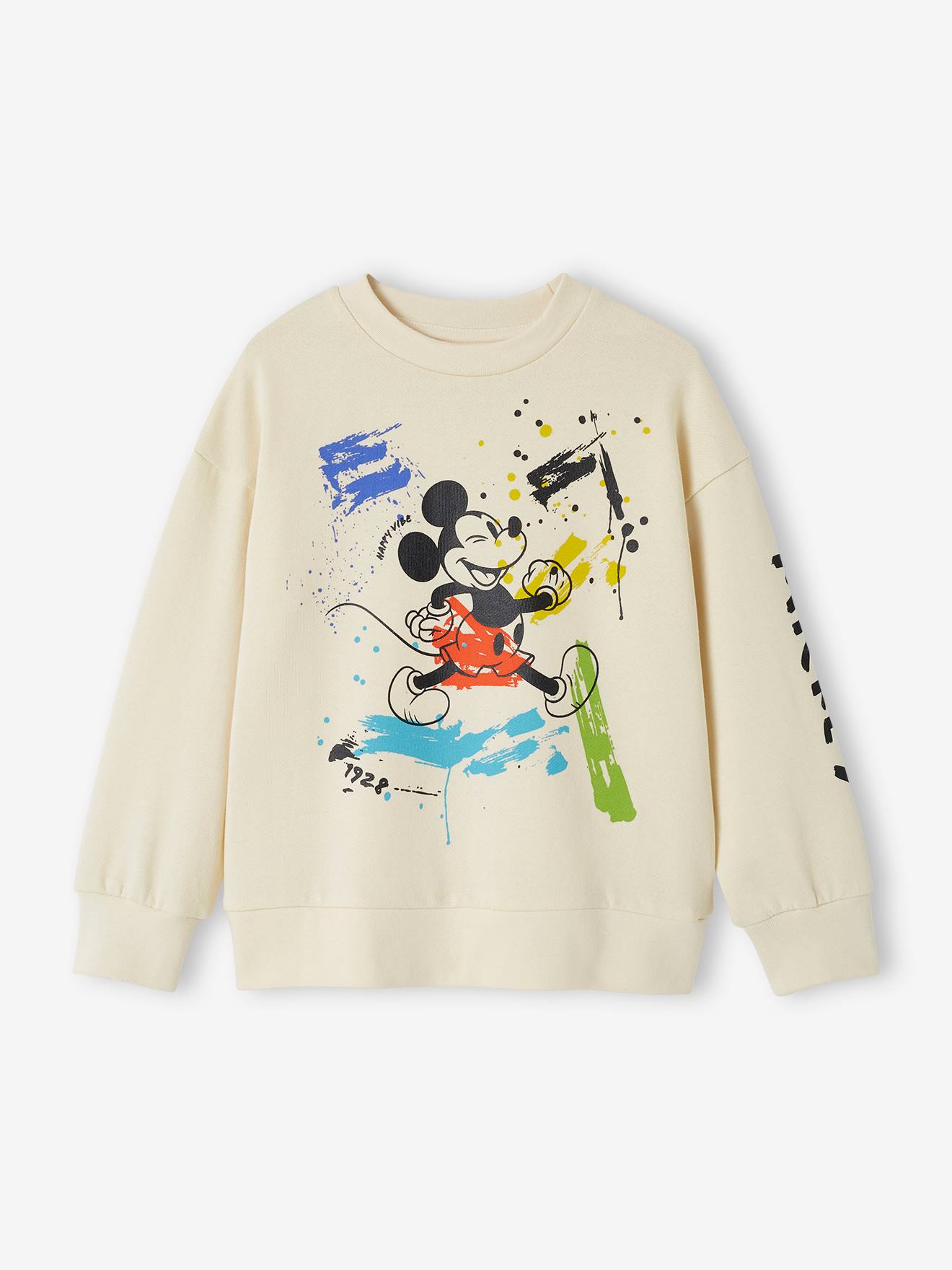 Mickey Kinder Sweatshirt Disney MICKY MAUS - sandfarben