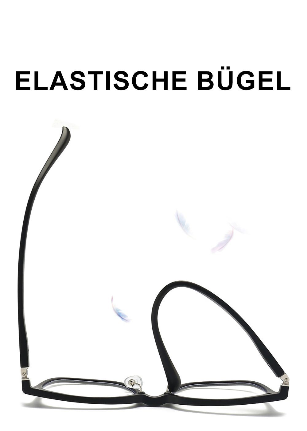 PACIEA Sonnenbrille 1 Paar Anti-Blaulicht +5 Paar Sonnenbrillen Magnetische Sauggläser