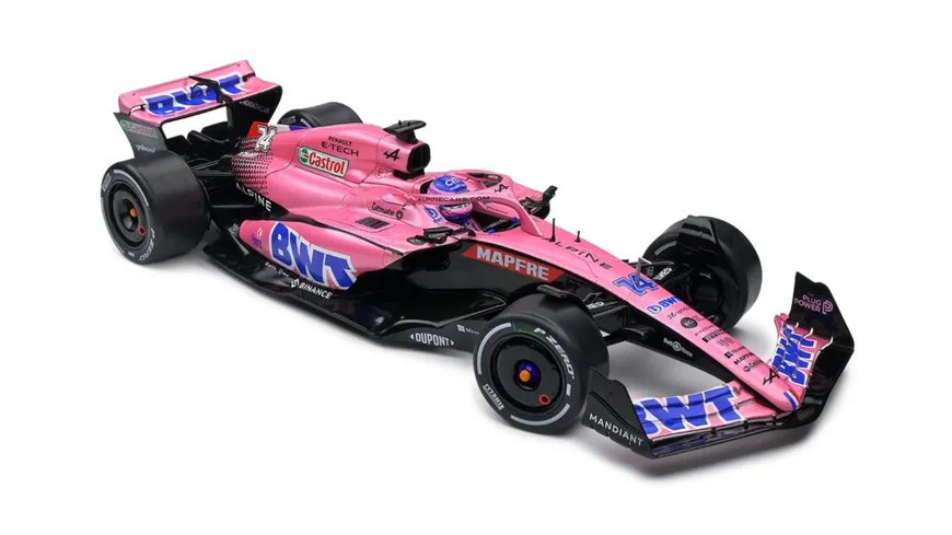 Solido - 1:18 Alpine A522 ALONSO pink