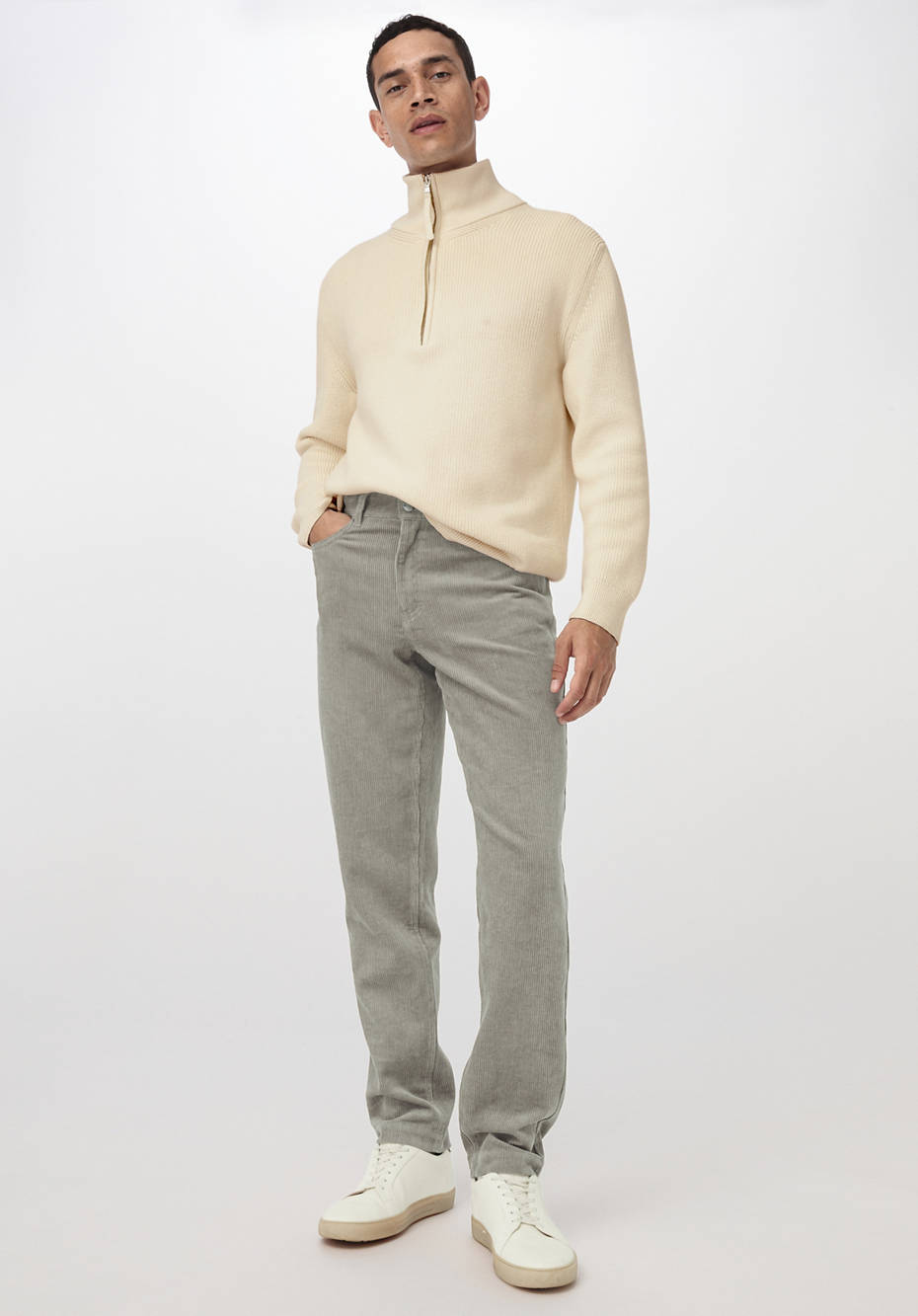 Cordhose Jan Regular Fit aus reiner Bio-Baumwolle