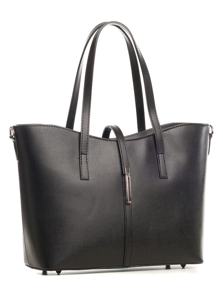Lucca Baldi Leder-Schultertasche 