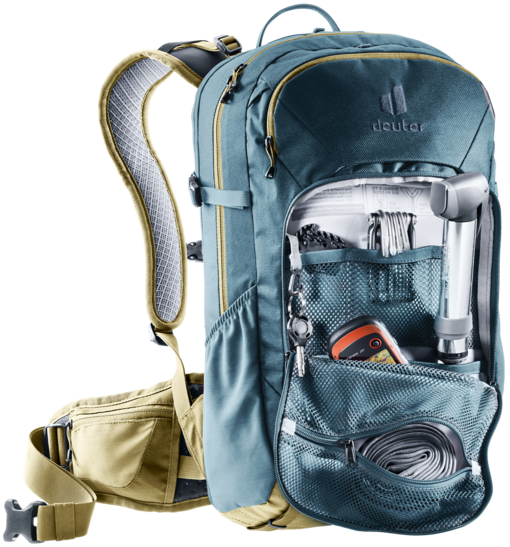 deuter Attack 20 | Fahrradrucksack mit modernem Protektor