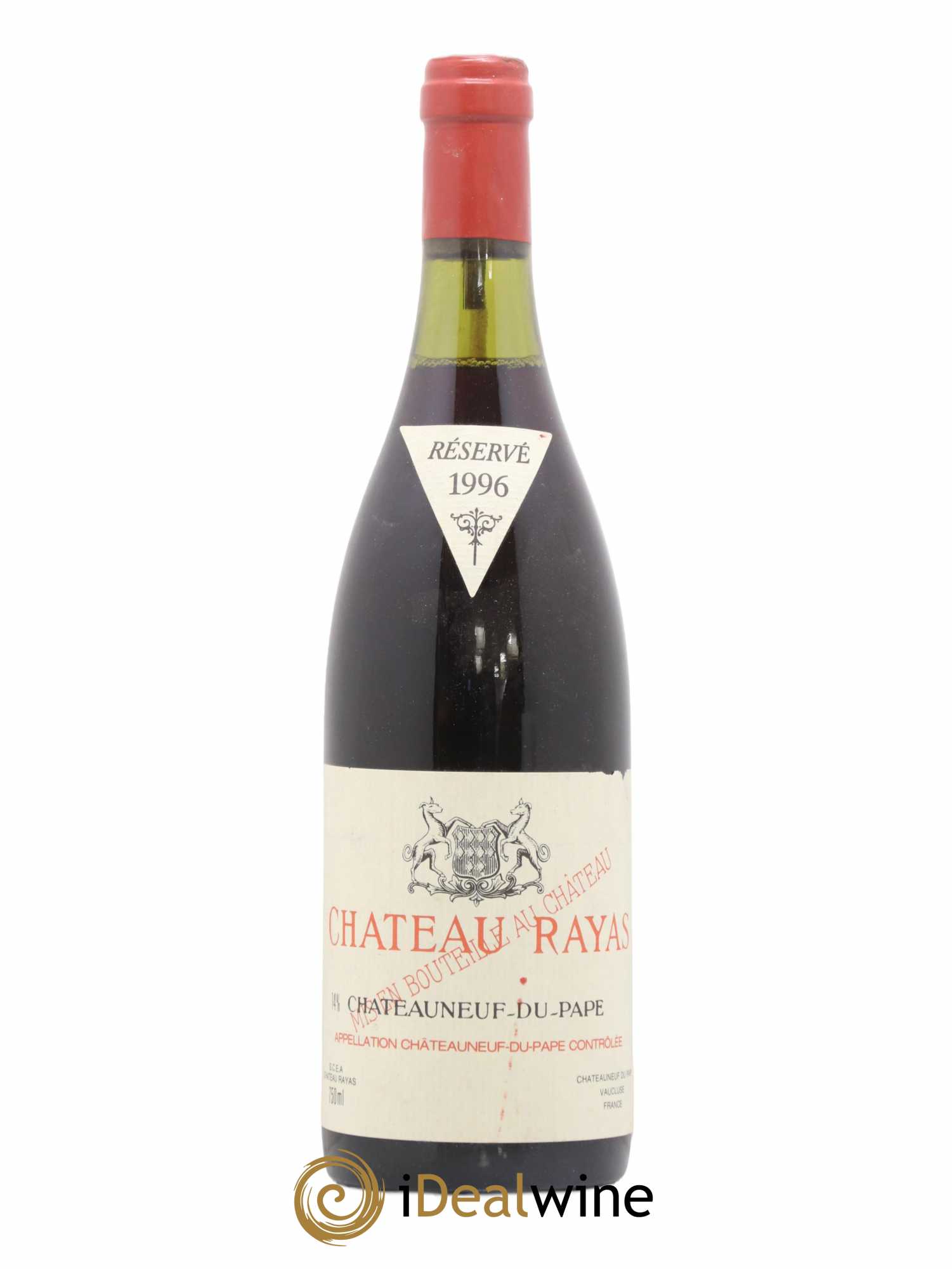 Châteauneuf-du-Pape Château Rayas Emmanuel Reynaud  1996 - Lot de 1 Bouteille