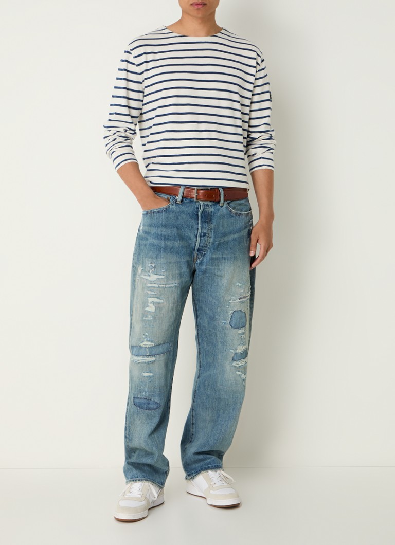 Ralph Lauren long-sleeved shirt with stripe print