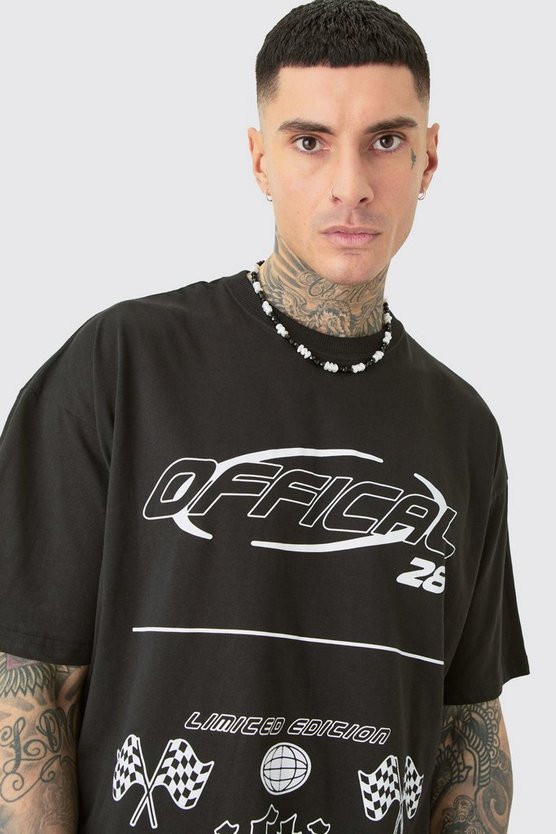 Tall Mono Moto Graphic T-shirt