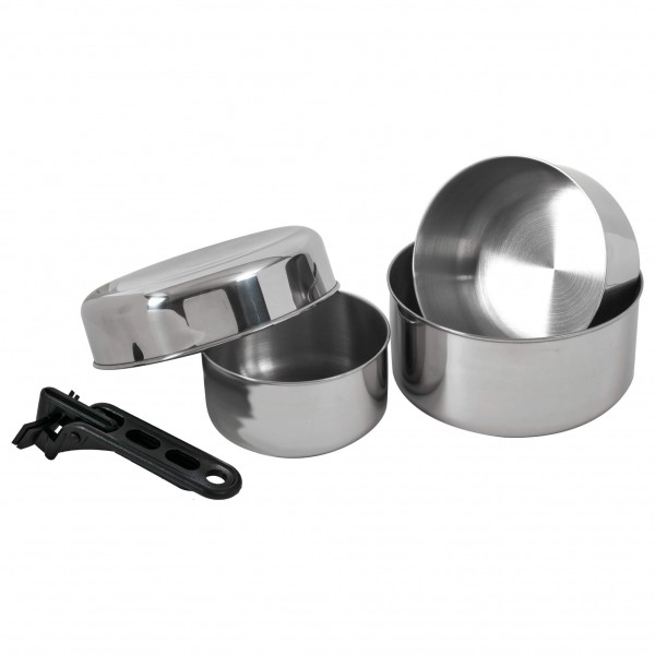 Basic Nature - Biwak Edelstahl 2 - Topf-Set