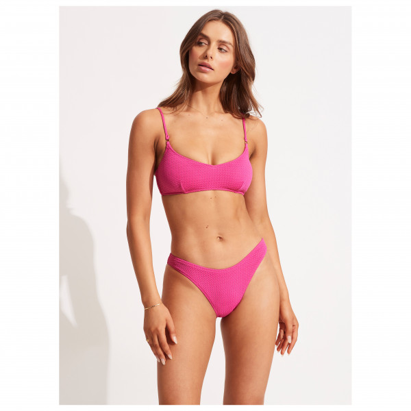 Seafolly - Women's Sea Dive High Cut Pant - Bikini-Bottom