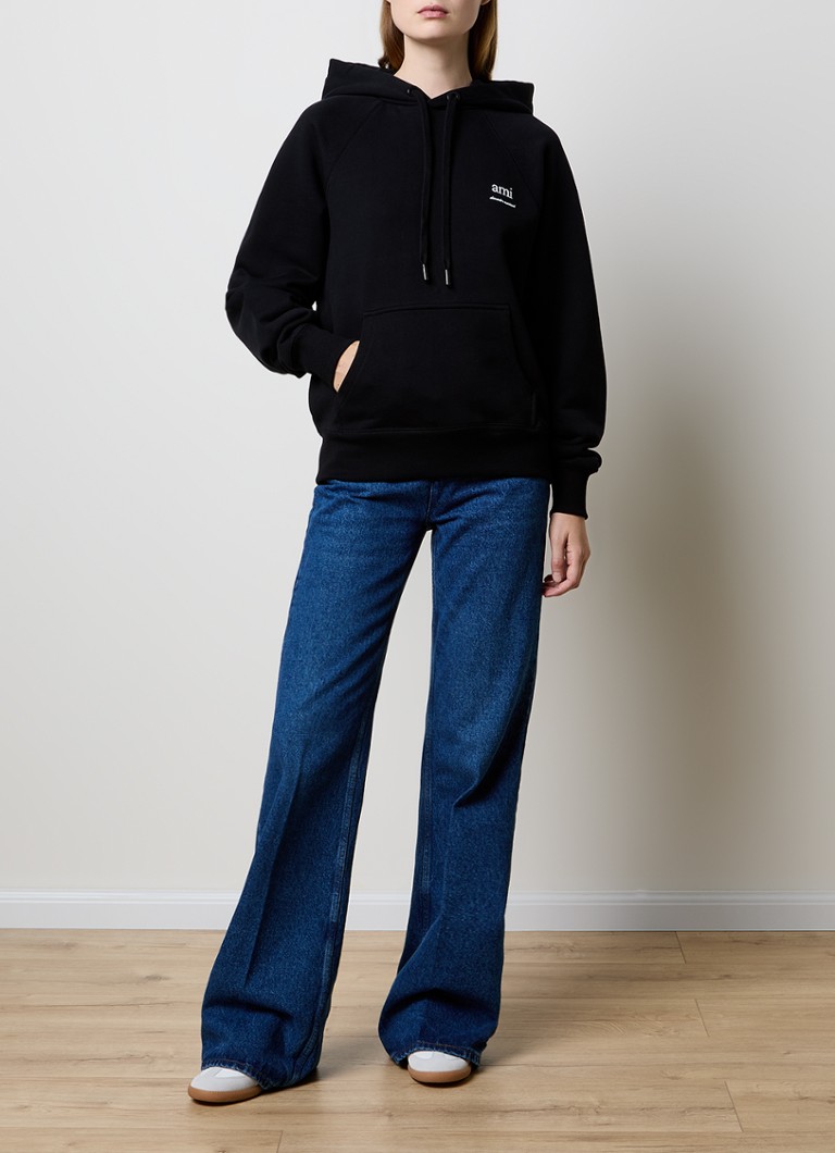 Hanorac AMI Paris din bumbac organic cu logo