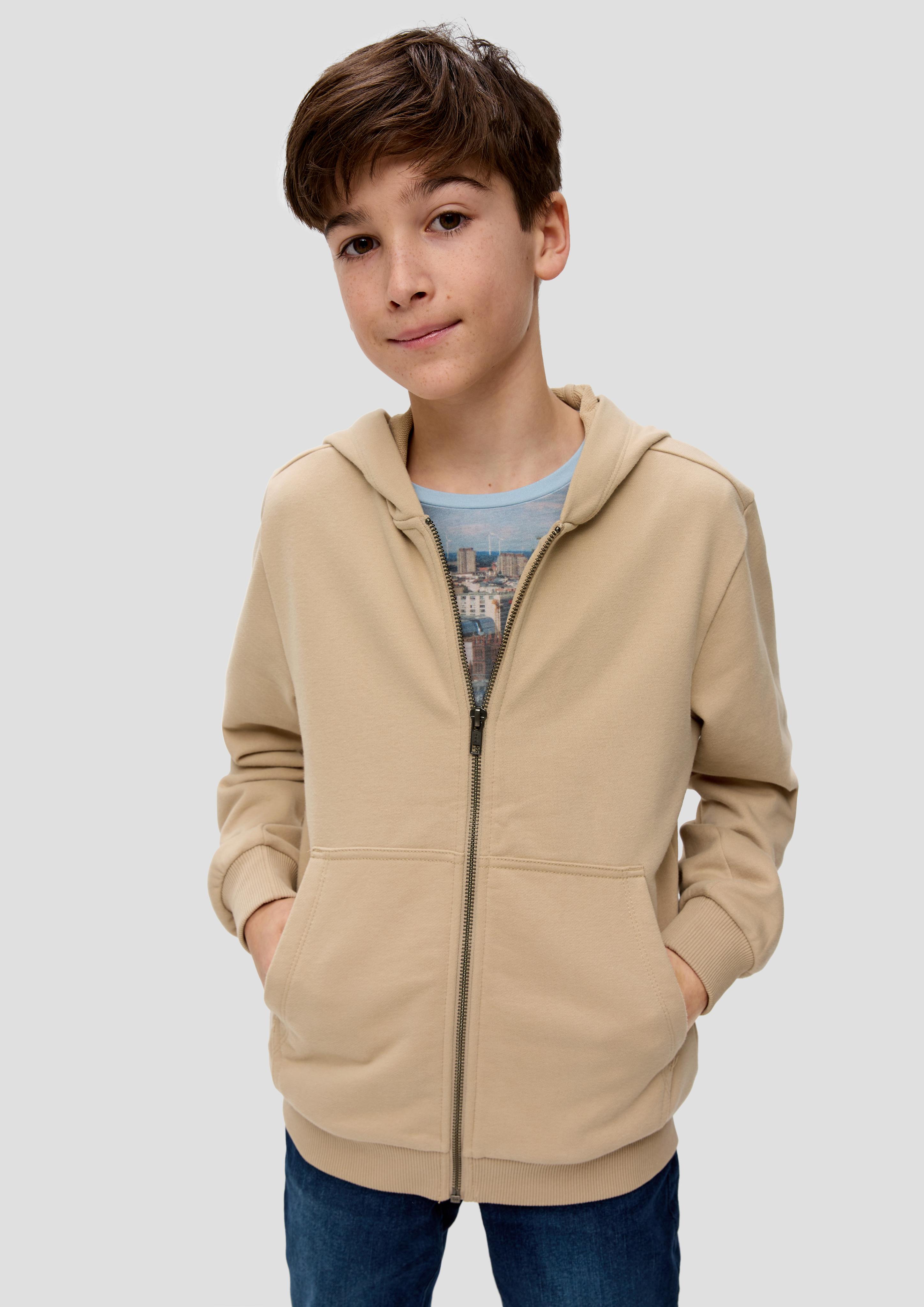 Sweatjacke mit Back-Print  2140103-8195