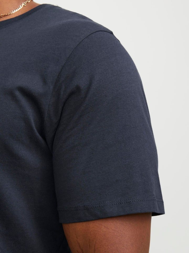 JACK & JONES PLUS T-shirt in Navy Blazer günstig kaufen