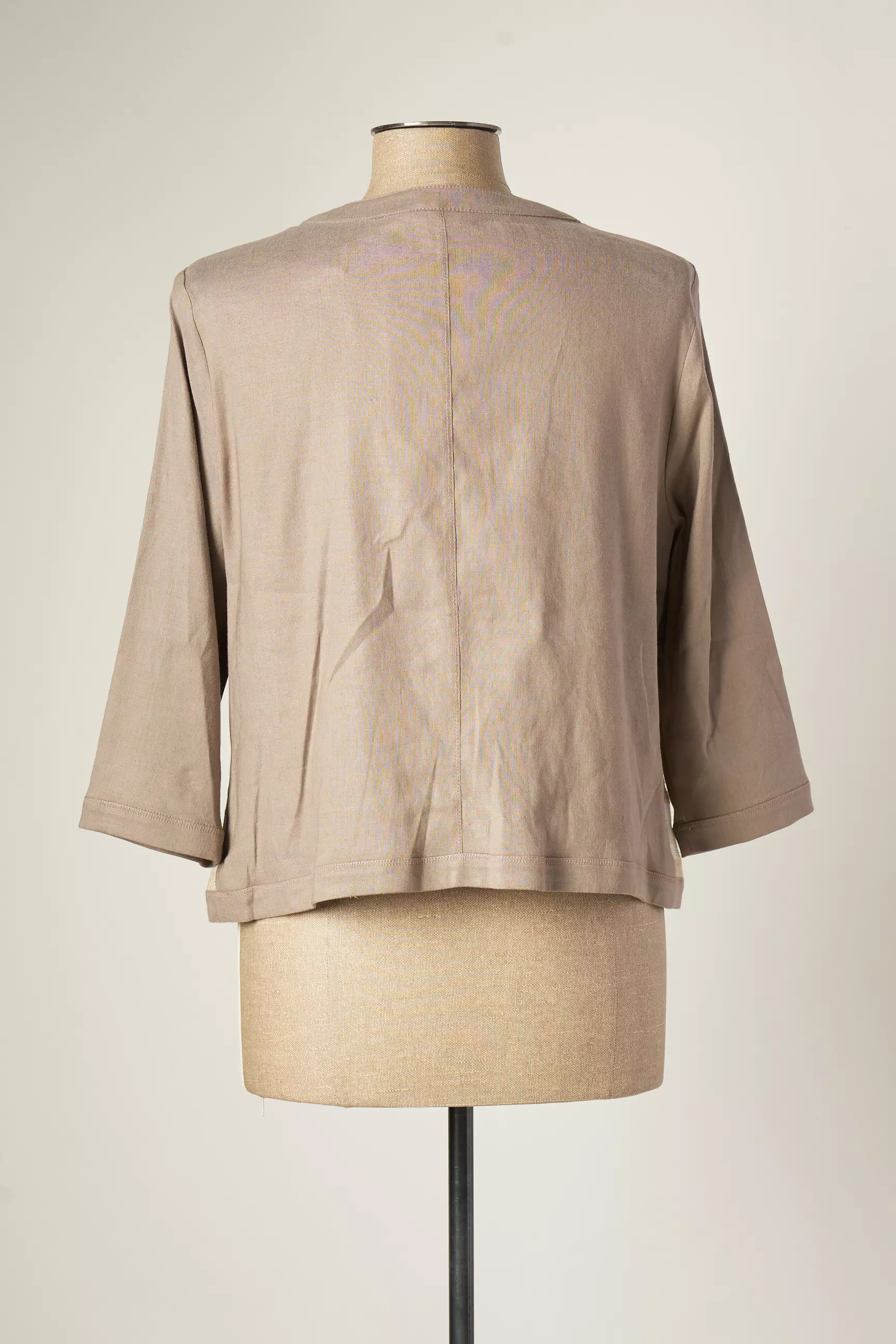 K Tendances Vestecasual Femme couleur beige
