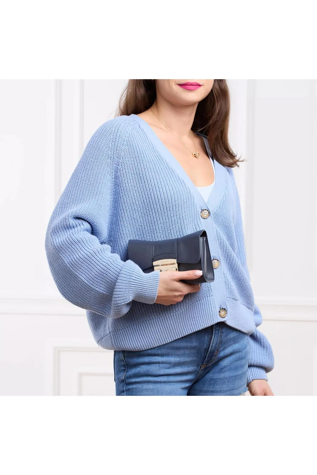 FURLA  Metropolis Mini Crossbody Remix Mediterraneo