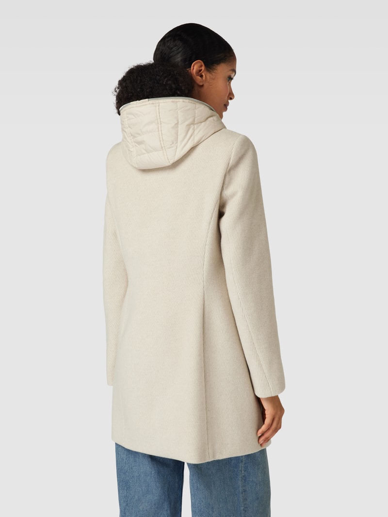 Kurzmantel im Double-Layer-Look in sand