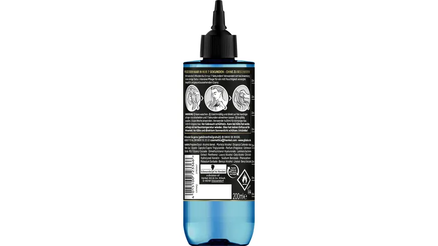 Schwarzkopf Gliss Kur 7 Sec Express-Repair-Kur Aqua Revive 200ml 200 ml