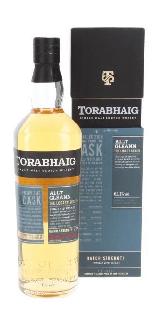 Torabhaig Allt Gleann Batch Strength 0,7 l·61,1 % vol