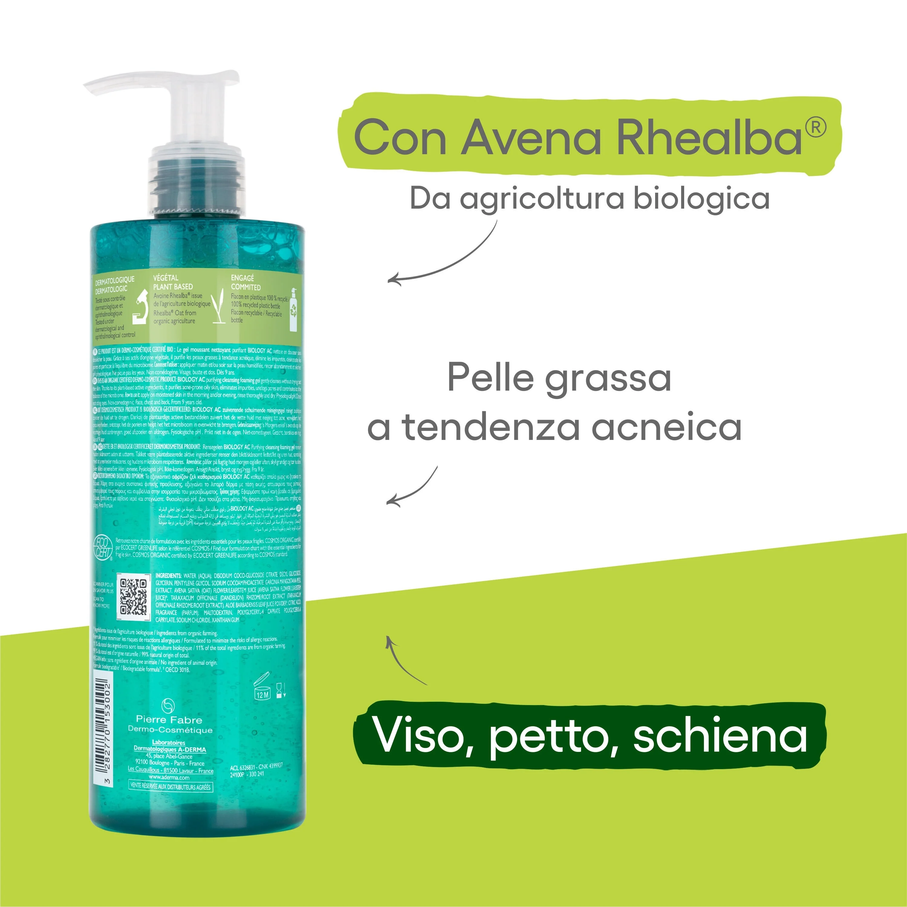 Detergente en gel Biology AC - Detergente en gel para ojos