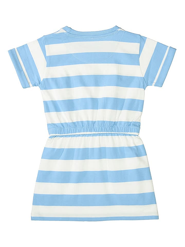 Marc O'Polo Junior Kleid in Blau/ Weiß günstig kaufen 116/122