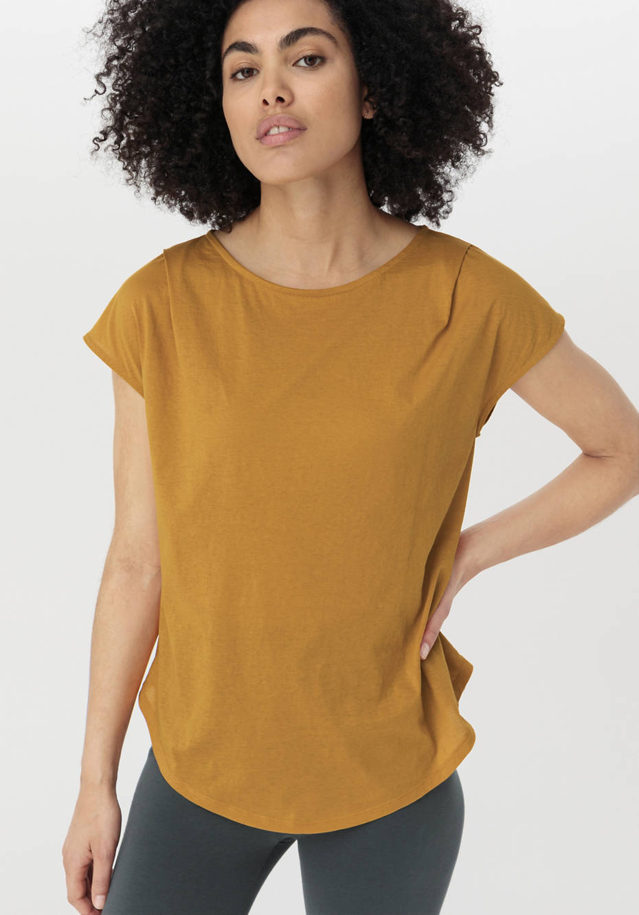 Funktions-Shirt aus reiner Bio-Baumwolle