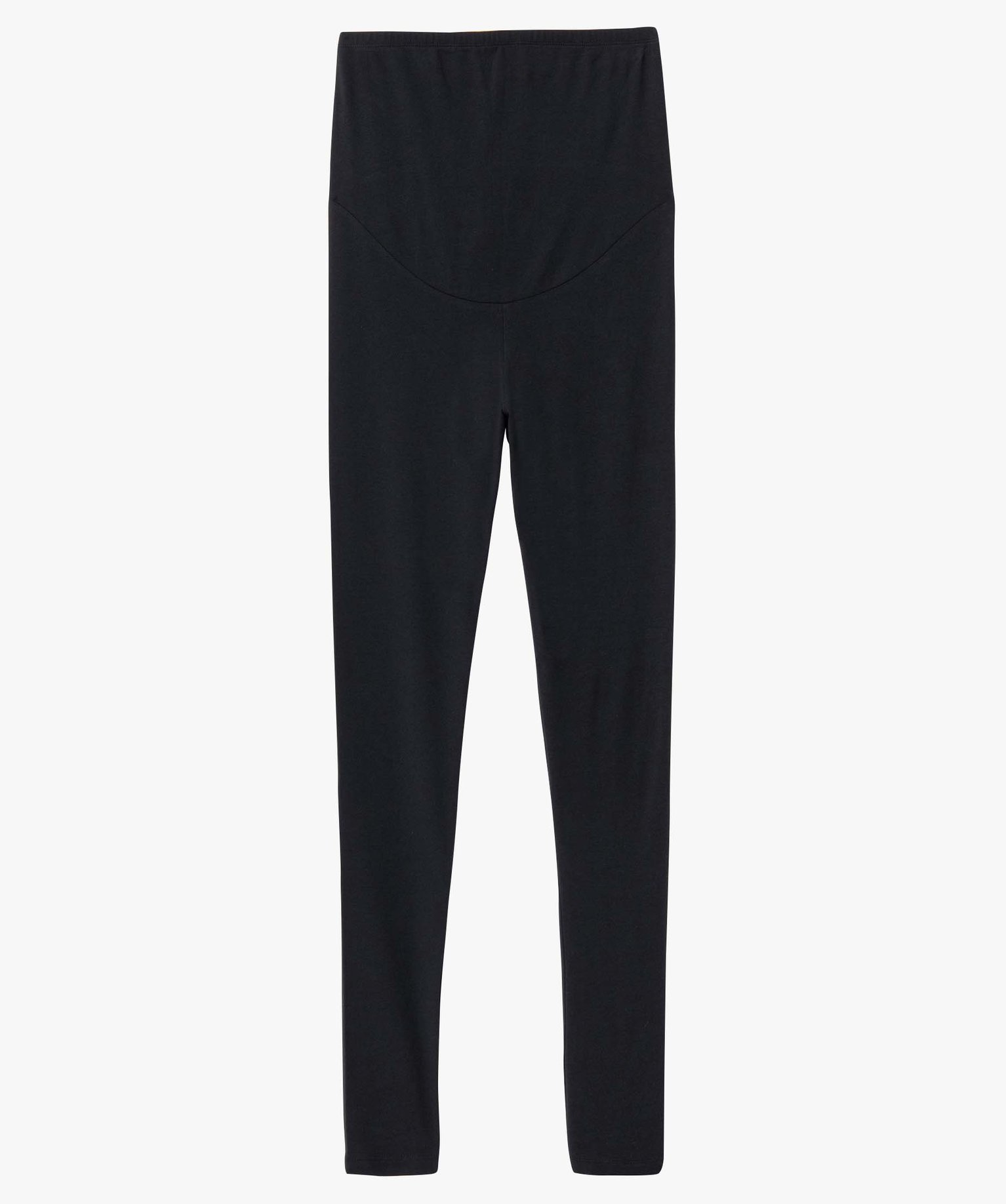 Legging de grossesse long uni noir | GEMO