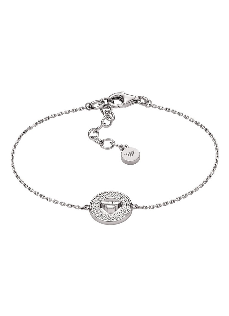 Emporio Armani Sterling silver bracelet with cubic zirconia EG3586040