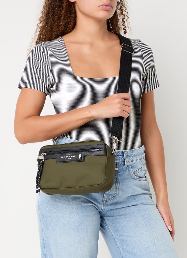 Longchamp Le Pliage Energy olkalaukku S nahkayksityiskohdilla