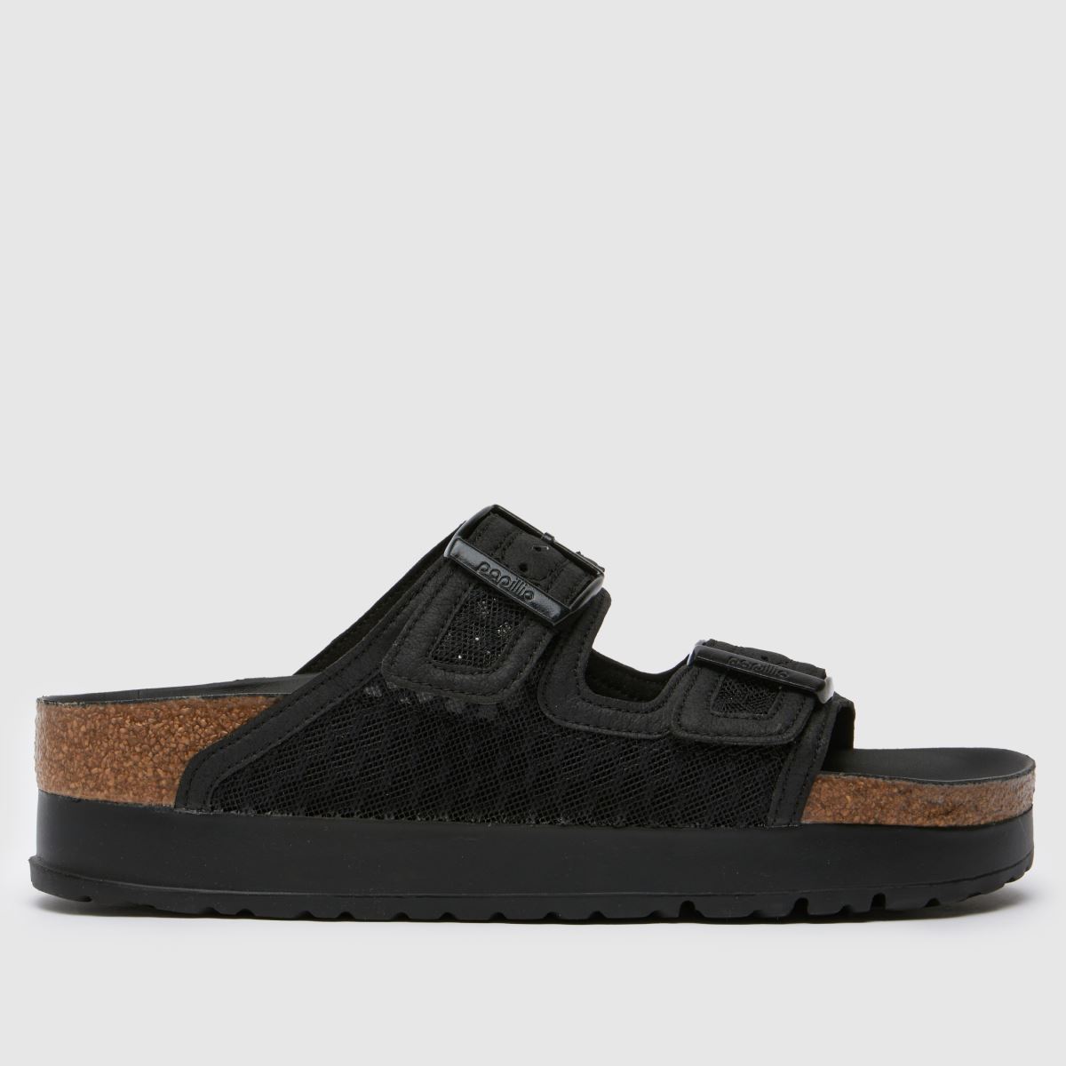 BIRKENSTOCK – Arizona – Svarta papillio-sandaler