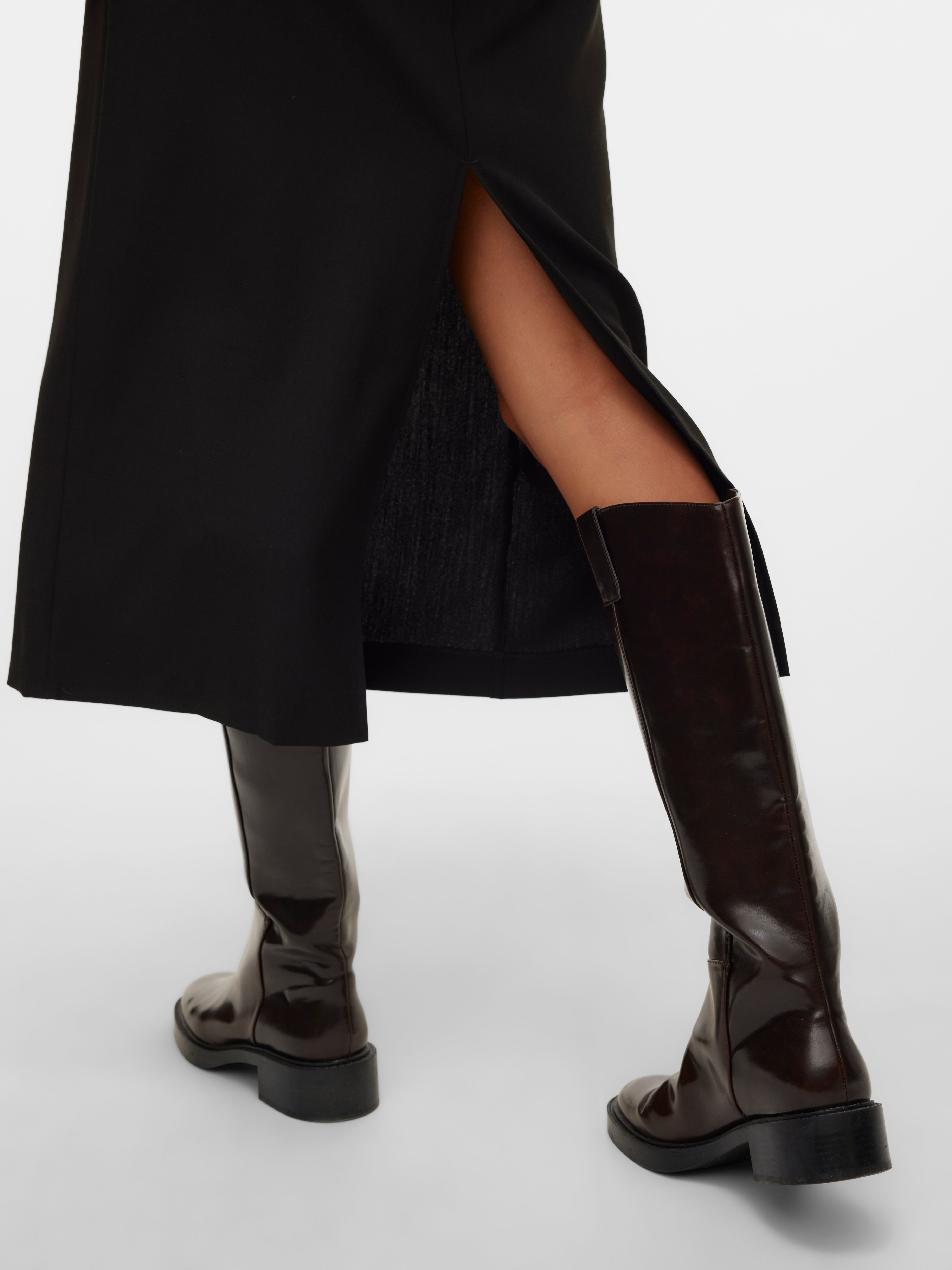 VMTROIAN Mittlere Taille Langer Rock