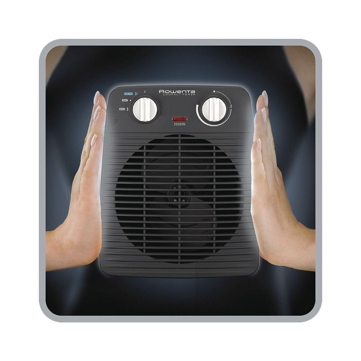 Rowenta Heizlüfter Compact Power, für Räume bis 25 m²