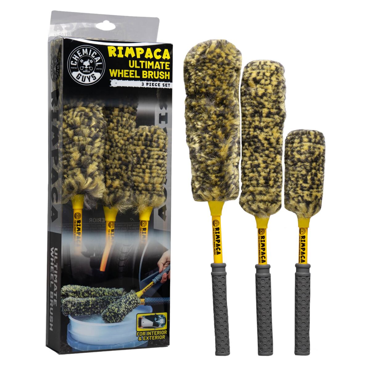 Chemical Guys Rimpaca Ultimate Wheel Brushes Bürstenset 3-teilig