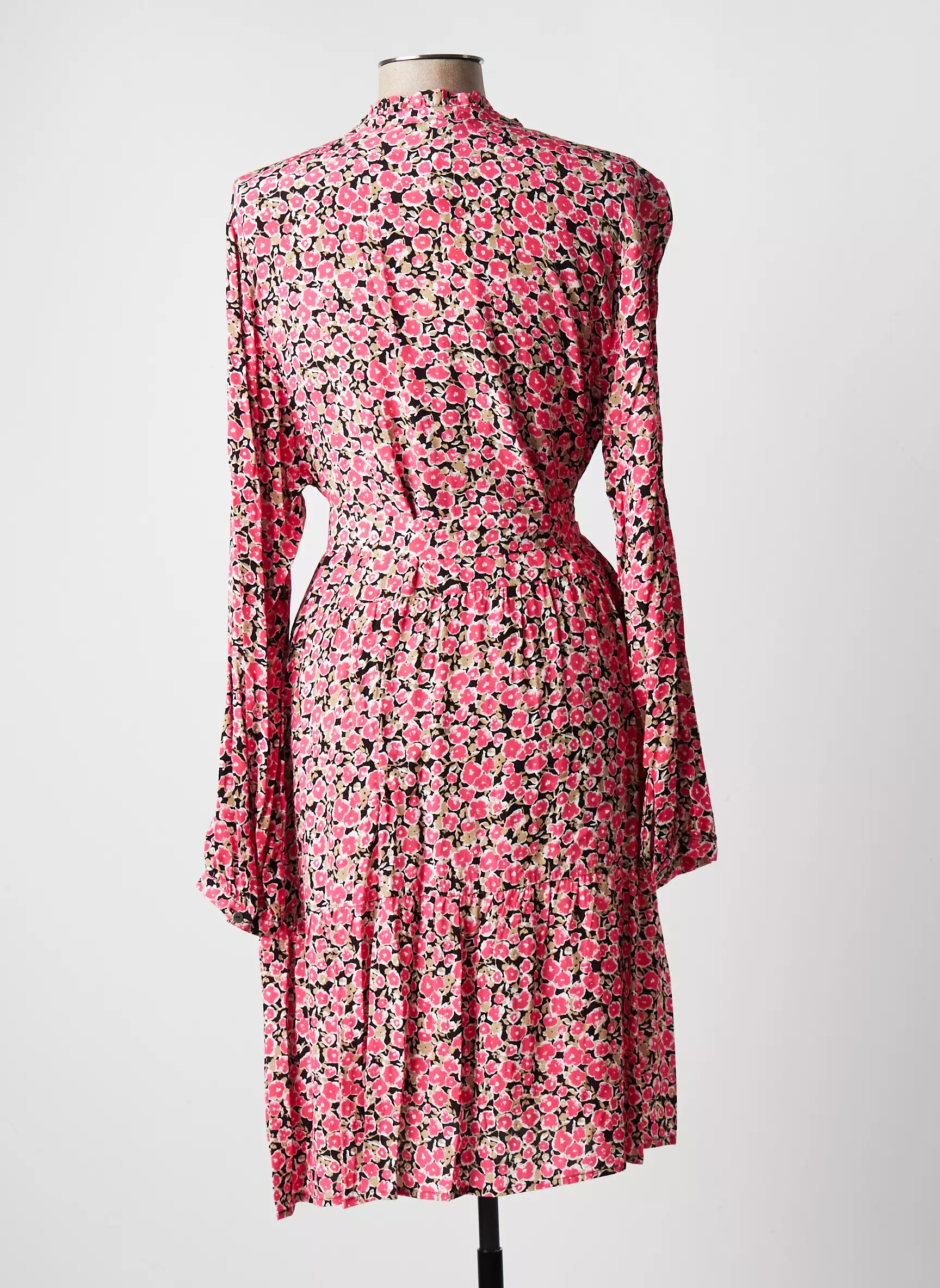 Garcia Robes Mi Longues Femme couleur rose
