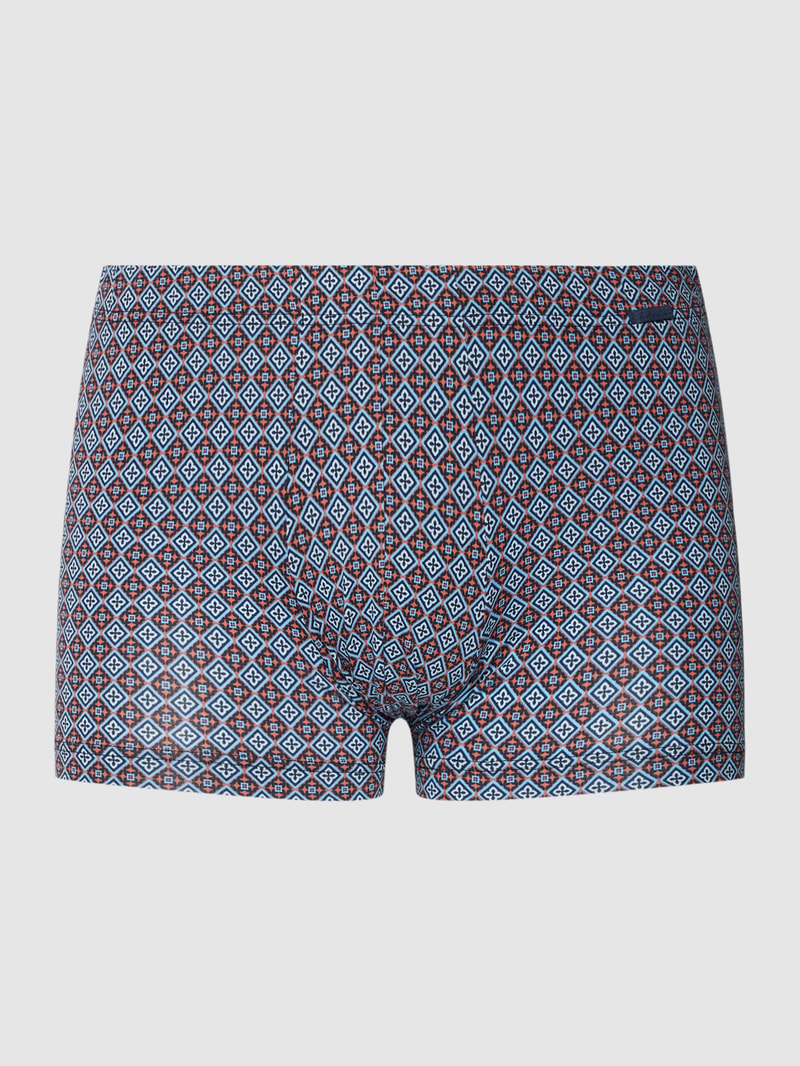 Boxershorts mit Allover-Muster Modell 'GRAFIC' in dunkelrot
