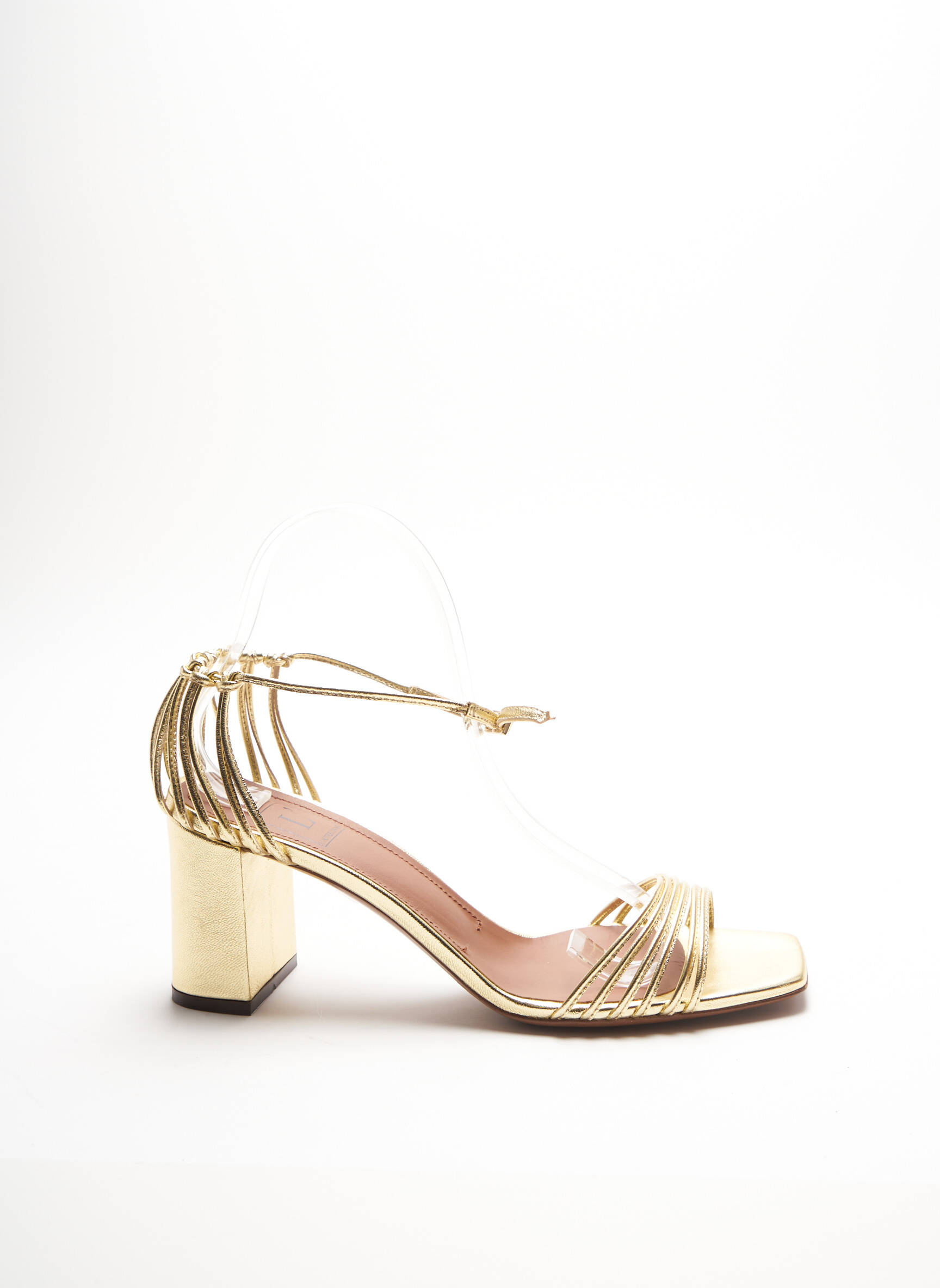 L Autre Chose Sandales Nu Pieds Femme couleur jaune