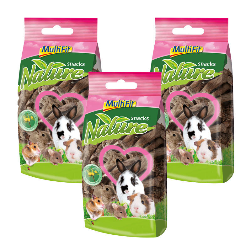 MultiFit Snacks MultiFit Nature snacks Löwenzahnwurzel 3x50 g