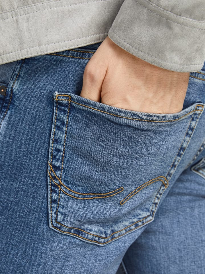 Jack & Jones Jeans JJIGLENN JJORIGINAL MF 031 slim in Blau günstig kaufen