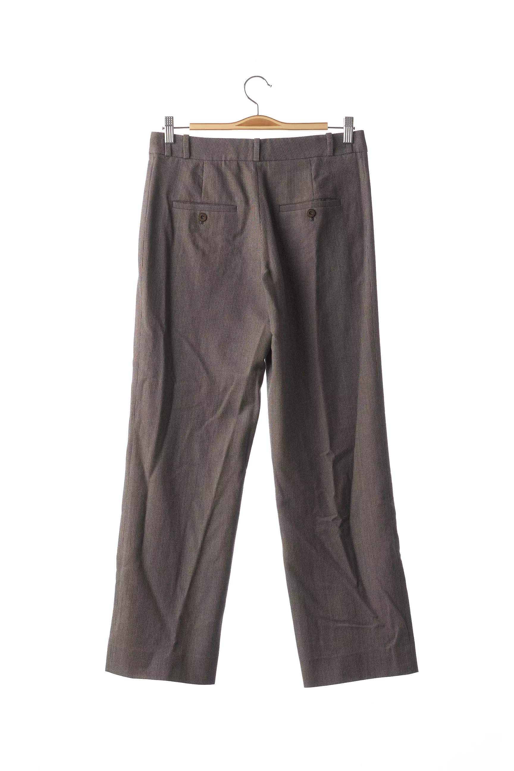 Kenzo Pantalons Droits Femme couleur marron