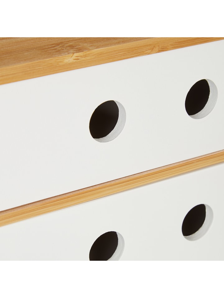 relaxdays Schreibtisch Organizer in Weiß günstig kaufen onesize