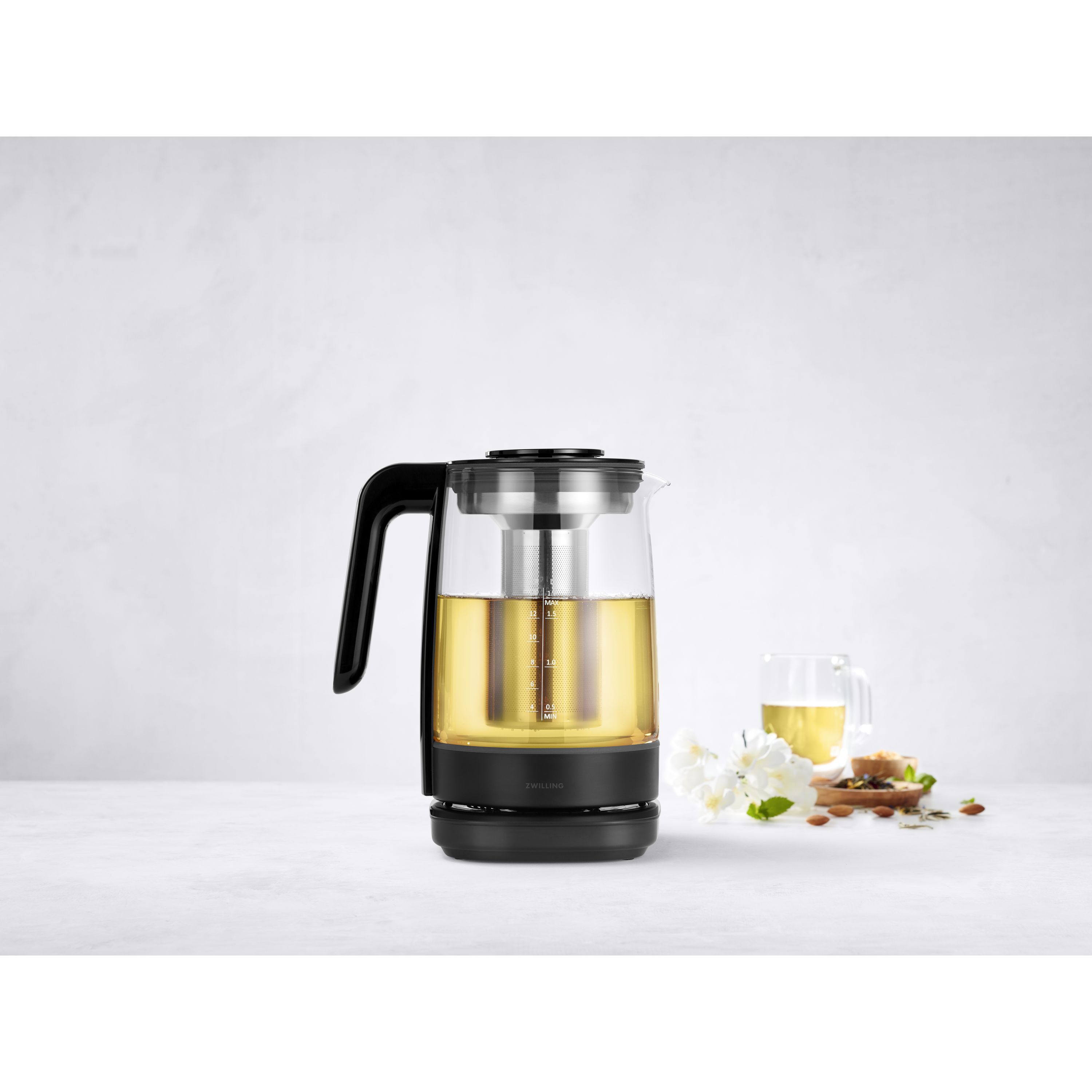 Wasserkocher, 1,7 l, Schwarz