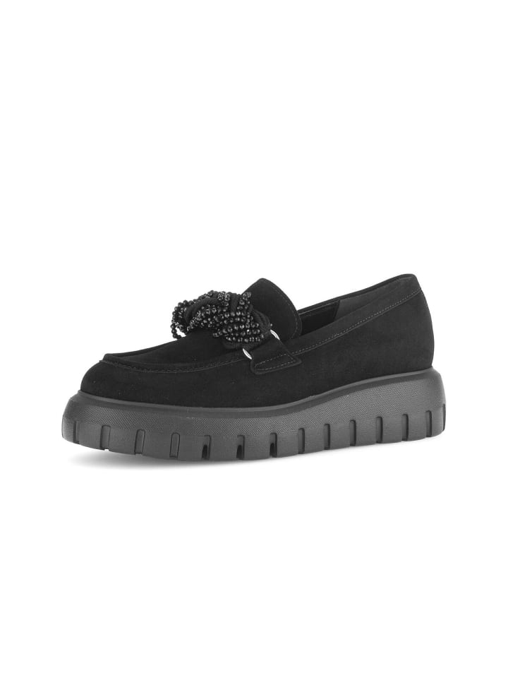 Gabor Fashion Loafer in schwarz günstig kaufen