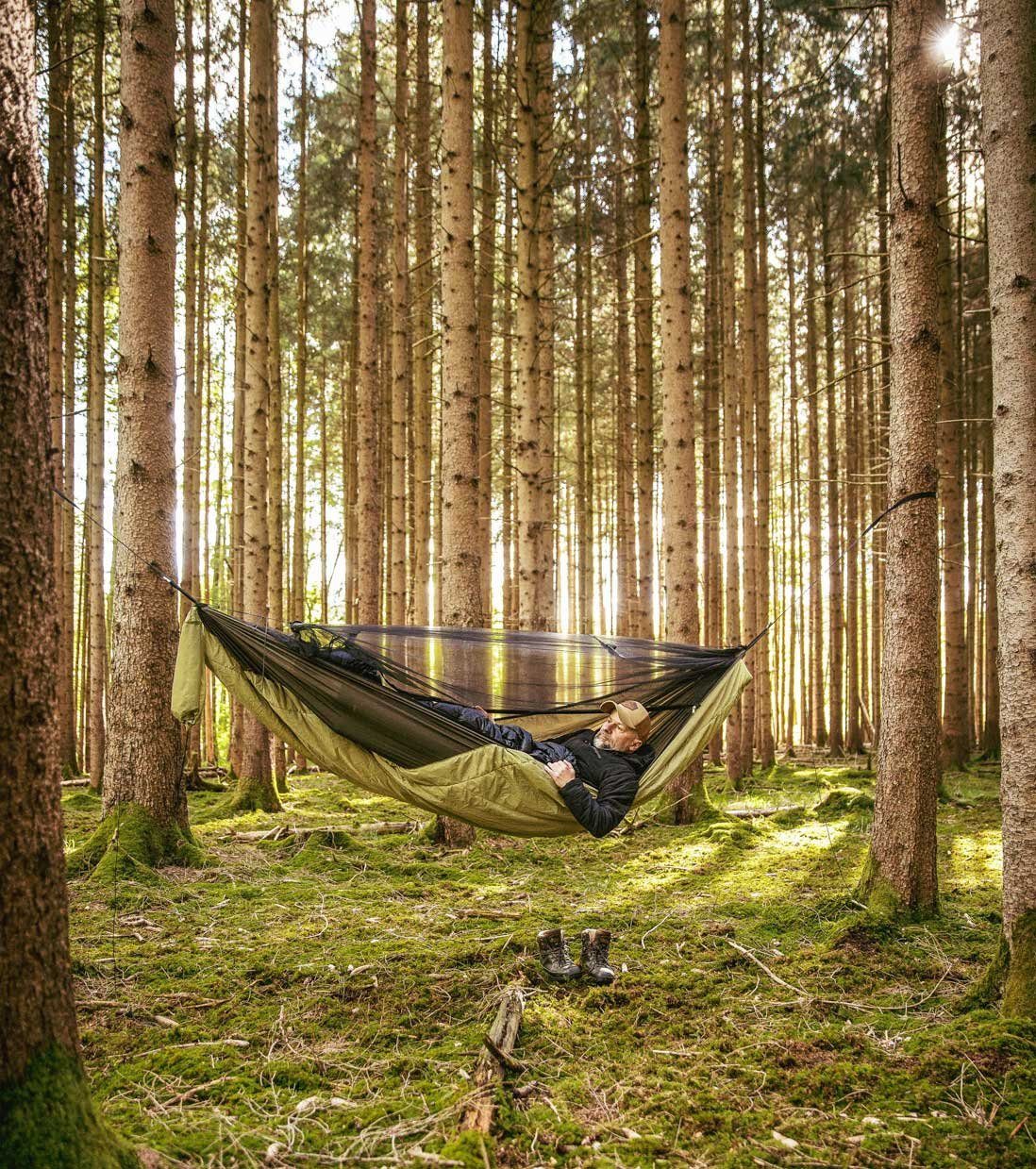 Amazonas Hängematte Moskito-Traveller Quilted Ultra-Light 275 x 140 cm