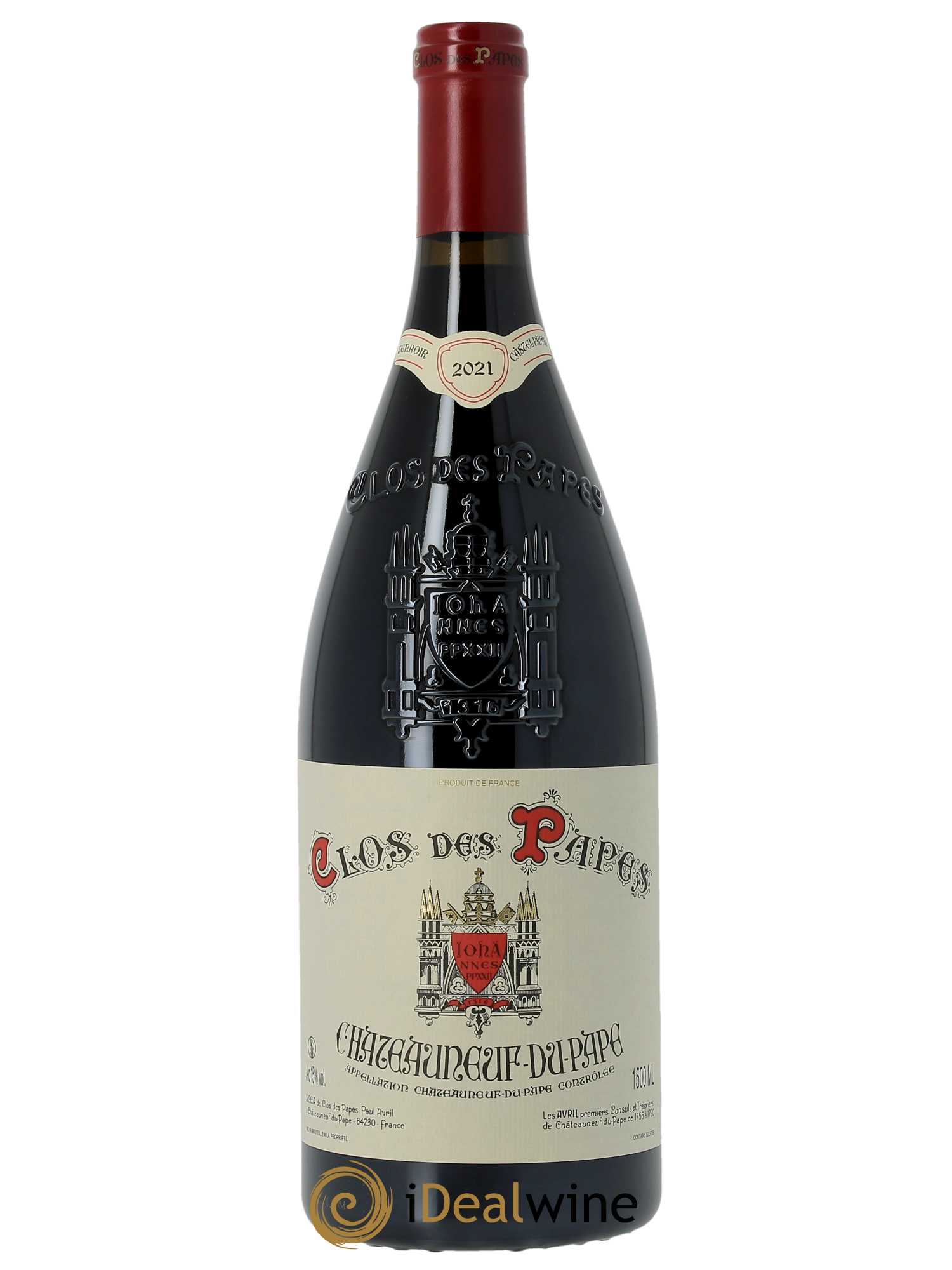 Châteauneuf-du-Pape Clos des Papes - Paul Avril  2021 - Lot de 1 Magnum