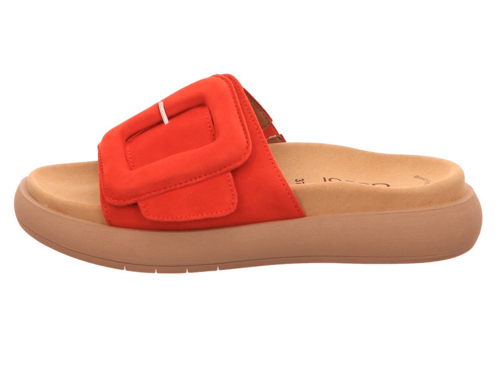 GABOR Sportliche Sandalen orange Gabor Fashion Pantolette 43.751.13 orang
