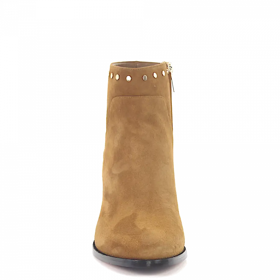Jimmy Choo - Stiefeletten Veloursleder - beige
