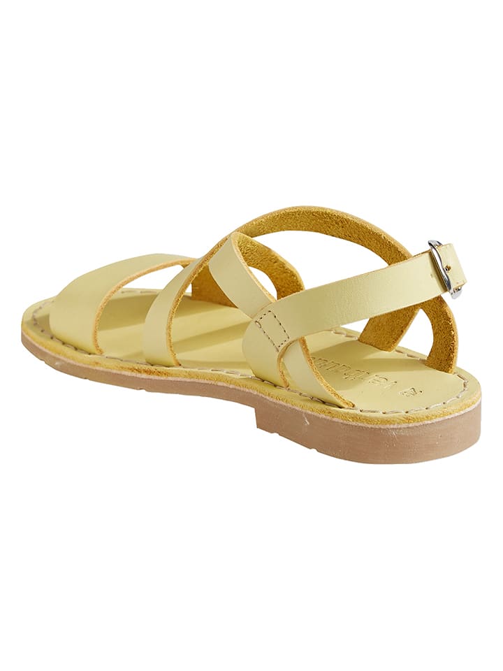 vertbaudet Sandalen in Gelb günstig kaufen