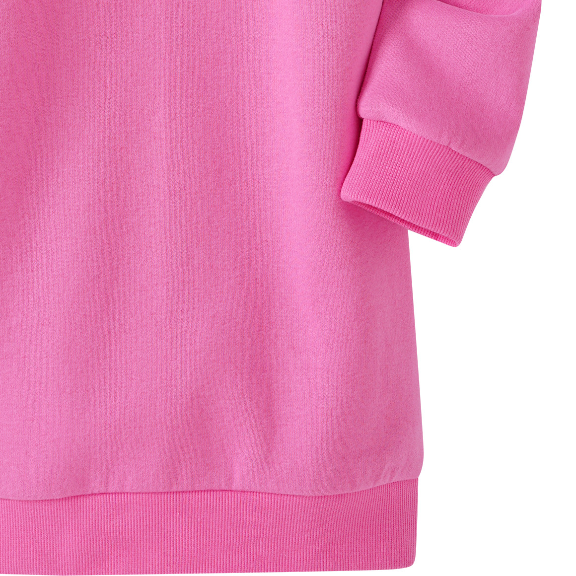 Mädchen Sweatkleid mit Stehkragen